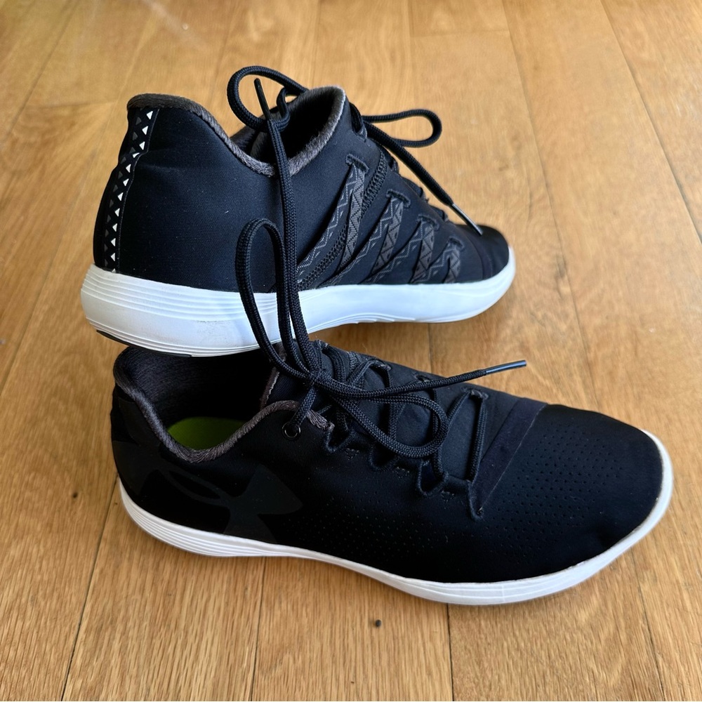 Under Armour Black and White Women’s Athletic Training Shoes